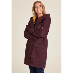 Tranquillo - Women's Gefütterte Jacke aus Twill Pocket - Mantel
