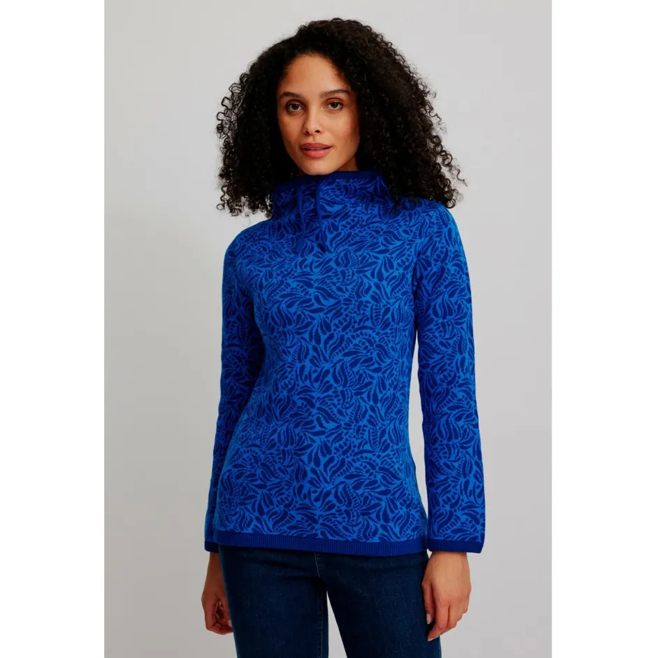 Tranquillo Pullover & Hoodies|Alltagsbekleidung-- Women's Jaquard-Pullover - Pullover
