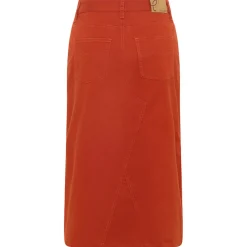 - Women's Langer Rock mit Schlitz - Rock < Tranquillo Clearance
