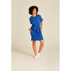 Tranquillo Alltagsbekleidung-- Women's Minikleid aus Ajour-Jersey - Kleid