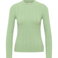 - Woen' eidige EcoVero-hirt Round Neck - ongeeve < Tranquillo Clearance