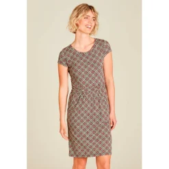 Tranquillo Alltagsbekleidung-- Women's Tailliertes Minikleid aus Jersey - Kleid