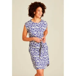 - Women's Tailliertes Ecovero Kleid - Kleid < Tranquillo Discount