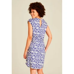 - Women's Tailliertes Ecovero Kleid - Kleid < Tranquillo Discount