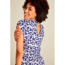 - Women's Tailliertes Ecovero Kleid - Kleid < Tranquillo Discount