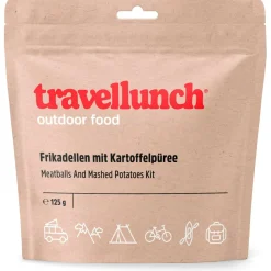 Travellunch Trekkingausrüstung|Outdoor Lebensmittel-- Fleischpflanzerl mit Kartoffelpüree