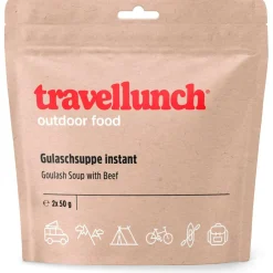 Travellunch Trekkingausrüstung|Outdoor Lebensmittel-- Gulaschsuppe mit Rindfleisch