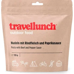 Travellunch - Nudeln mit Rindfleisch und Paprikasauce New