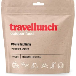 Travellunch Trekkingausrüstung|Outdoor Lebensmittel-- Paella mit Huhn - laktosefrei