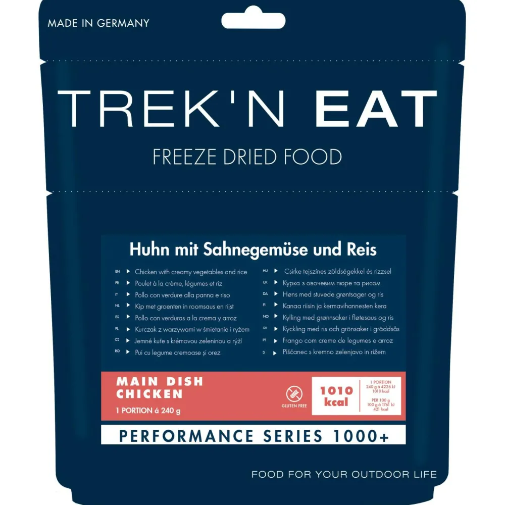 Trek'n Eat - Huhn mit Sahnegemüse und Reis PS1000+ Clearance