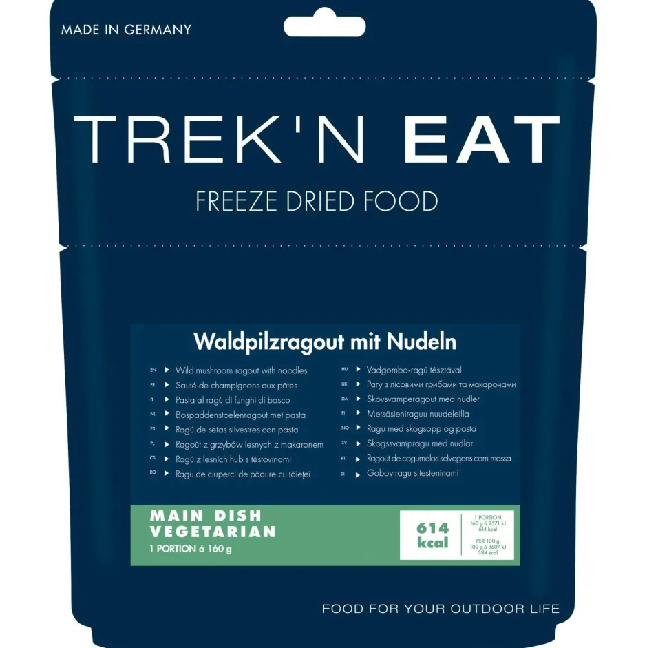 Trek'n Eat Trekkingausrüstung|Outdoor Lebensmittel-- Wild Mushroom Ragout with Noodles
