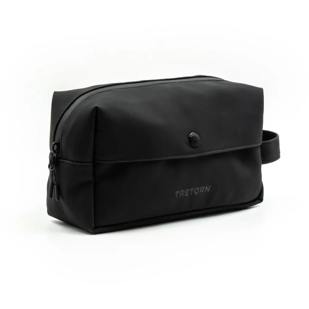 Tretorn - Pu Wash Bag - Kulturbeutel Black Best