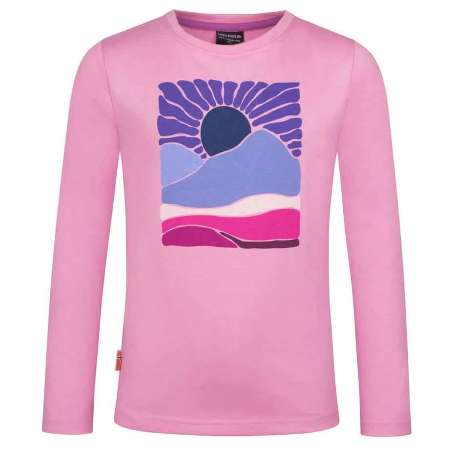 Kinder Trollkids - Girl's Falketind Longsleeve - Longsleeve