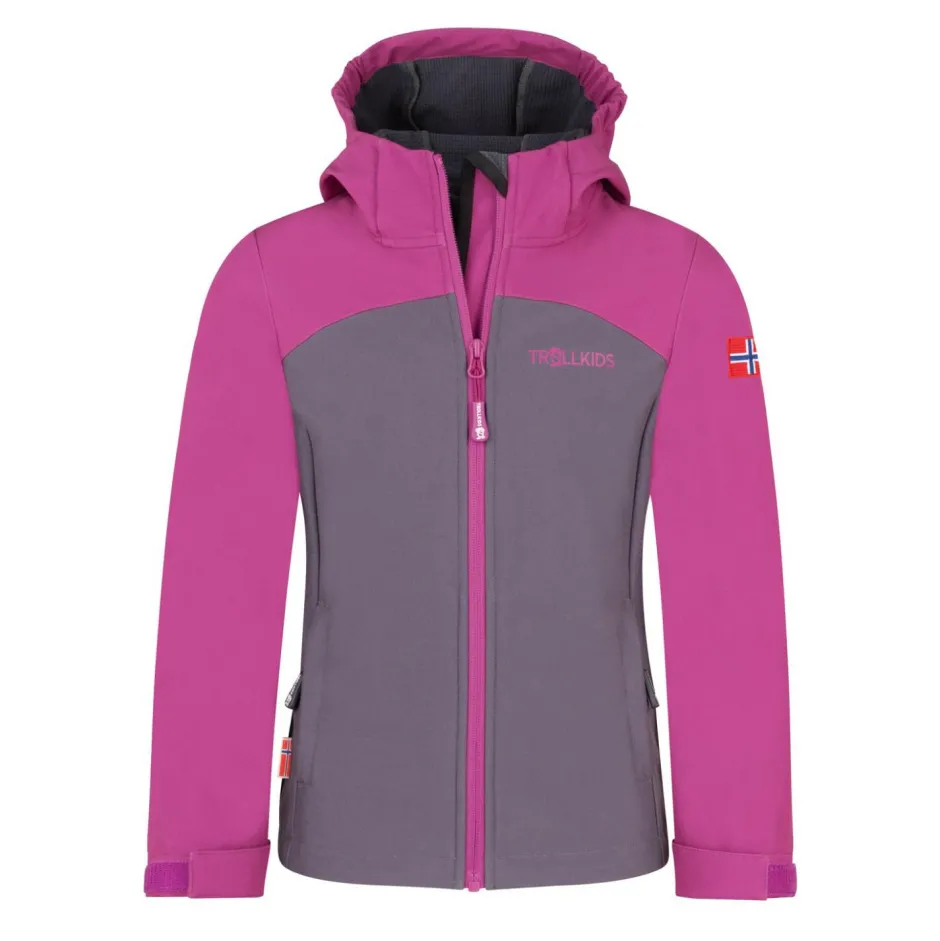 Kinder Trollkids - Girl's Kristiansand Jacket XT - Softshelljacke