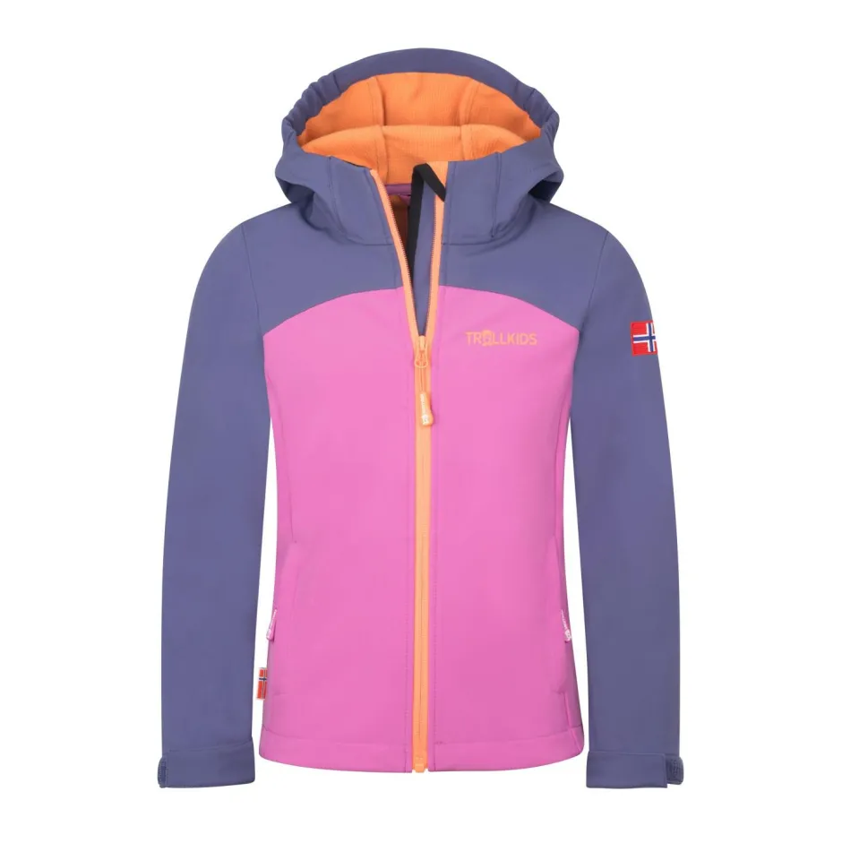 Kinder Trollkids - Girl's Kristiansand Jacket XT - Softshelljacke