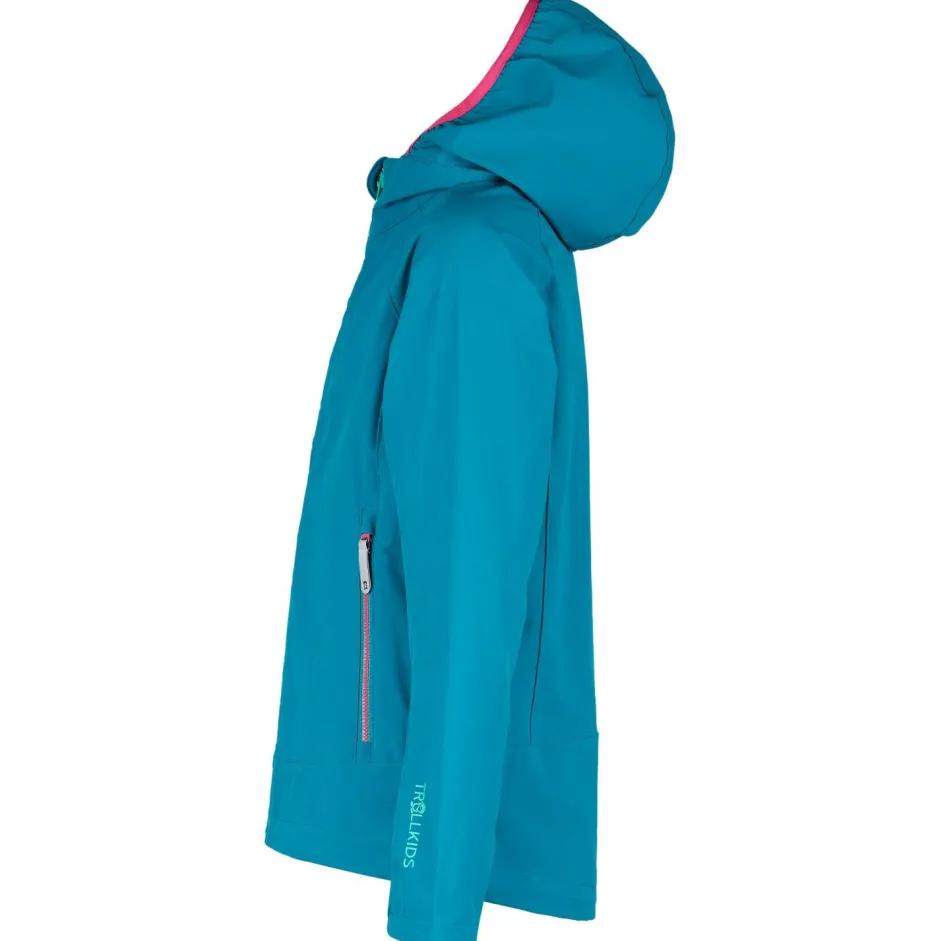 Trollkids Trekkingbekleidung|Freizeitjacken-- Girl's Kvalvika Jacket - Softshelljacke
