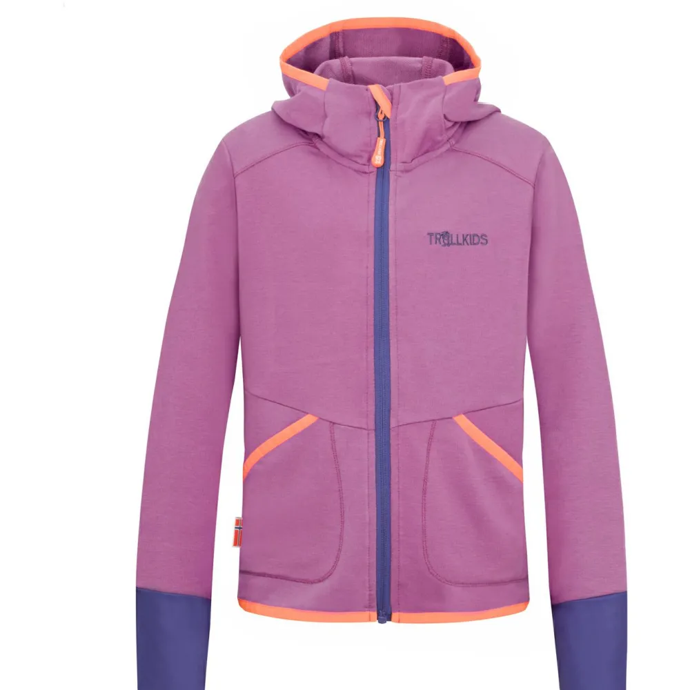 - Girl's Saltfjord Jacket - Sweat- & Trainingsjacke < Trollkids Best
