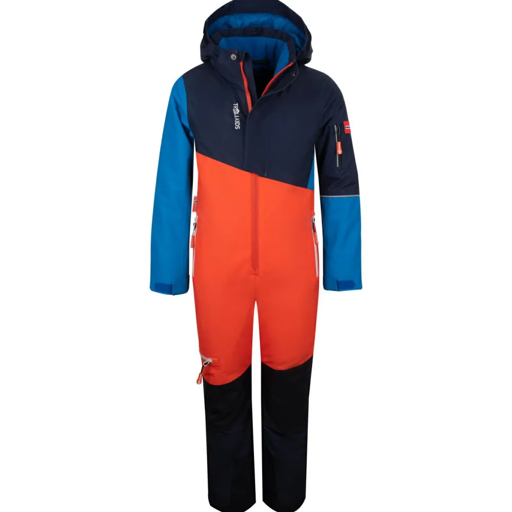Trollkids - Kid's Hallingdal Snowsuit - Overall Best