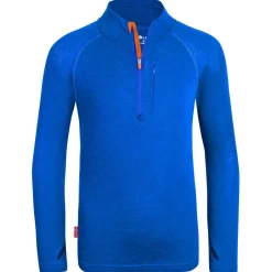 Trollkids Skibekleidung|Merinounterwäsche-- Kid's Lofoten Half Zip - Merinoshirt