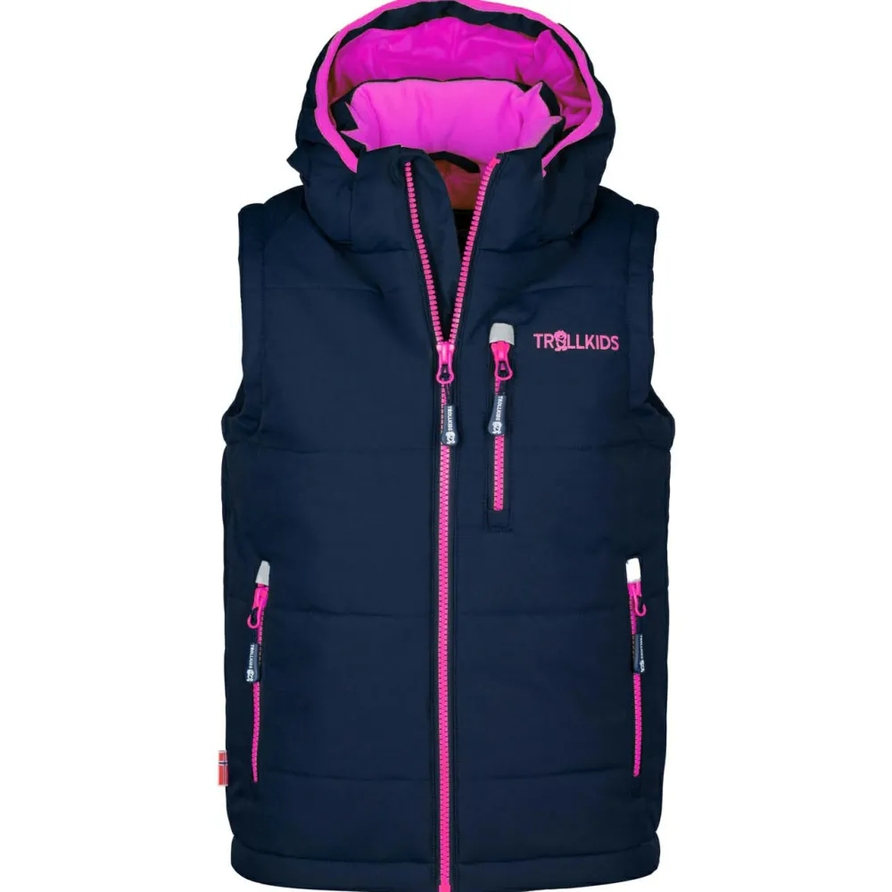 Trollkids - Kid's Narvik Vest XT - Kunstfaserweste Hot