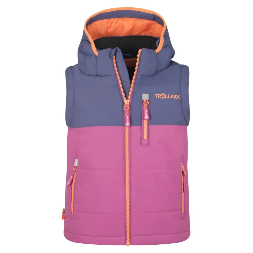 Trollkids - Kid's Narvik Vest XT - Kunstfaserweste Hot