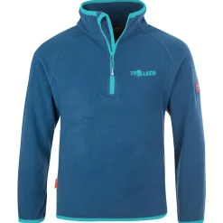 Trollkids Trekkingbekleidung|Alltagsbekleidung-- Kid's Nordland Half Zip - Fleecepullover