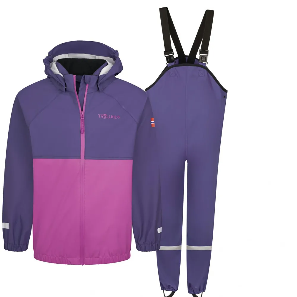 - Kid's Odda Rain Set XT - Overall < Trollkids Discount