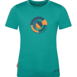 Trollkids Wanderbekleidung|T-Shirts-- Kid's Sandefjord T-Shirt XT-Shirt - Merinoshirt