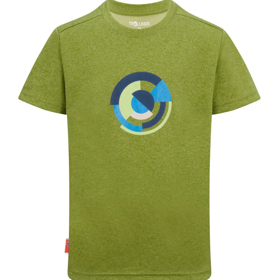 Trollkids Wanderbekleidung|T-Shirts-- Kid's Sognefjord T-Shirt - Funktionsshirt