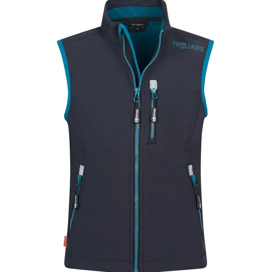 Kinder Trollkids - Kid's Trollfjord Vest - Softshellweste