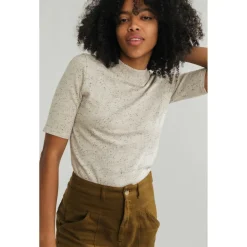 TWOTHIRDS - Women's Damerow - T-Shirt Neps Ecru Online