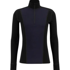 Ulvang Skibekleidung|Merinounterwäsche-- Peak Map Half Zip Baselayer - Merinounterwäsche Black / Navy Blue