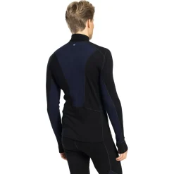 Ulvang Skibekleidung|Merinounterwäsche-- Peak Map Half Zip Baselayer - Merinounterwäsche Black / Navy Blue