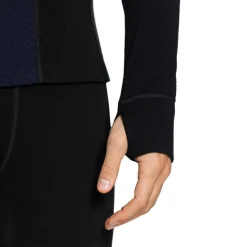 Ulvang Skibekleidung|Merinounterwäsche-- Peak Map Half Zip Baselayer - Merinounterwäsche Black / Navy Blue