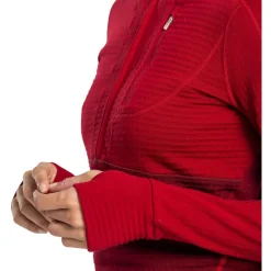 Ulvang Jacken|Wanderbekleidung-- Women's Peak Field Half Zip Midlayer - Fleecepullover Biking Red / Chilli Pepper