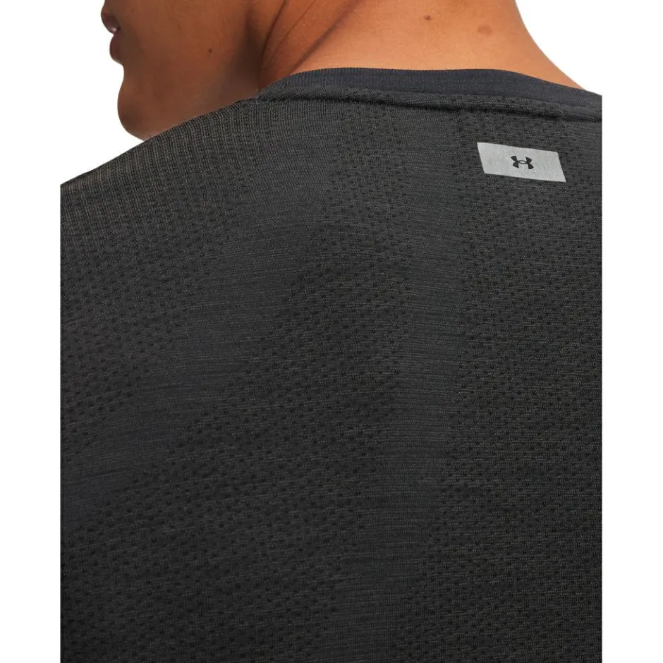 Under Armour Laufbekleidung|Shirts, Hemden & Longsleeves-- Trail Run Wool S/S - Laufshirt Black