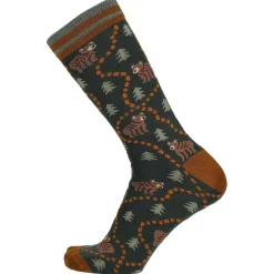 UphillSport Merinosocken|Socken-- Path Bear - Multifunktionssocken Green