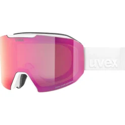 Uvex Ski-Ausrüstung|Skibrillen-- Evidnt Attract FM S1-2 (VLT 29-63%) - Skibrille White Matt