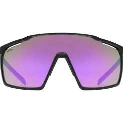 Uvex Laufbekleidung|Fahrradbekleidung-- Mtn Perform Supravision Cat. 3 - Fahrradbrille Black / Purple Matt / Mirror Purple