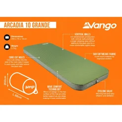 Vango - Arcadia 10 Grande - Isomatte Olive Discount