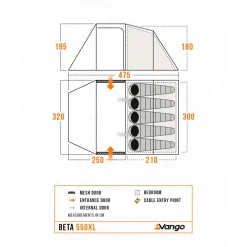 - Beta 550XL - Gruppenzelt < Vango Best