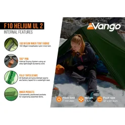 Vango - F10 Helium UL 2 - 2-Personen Zelt