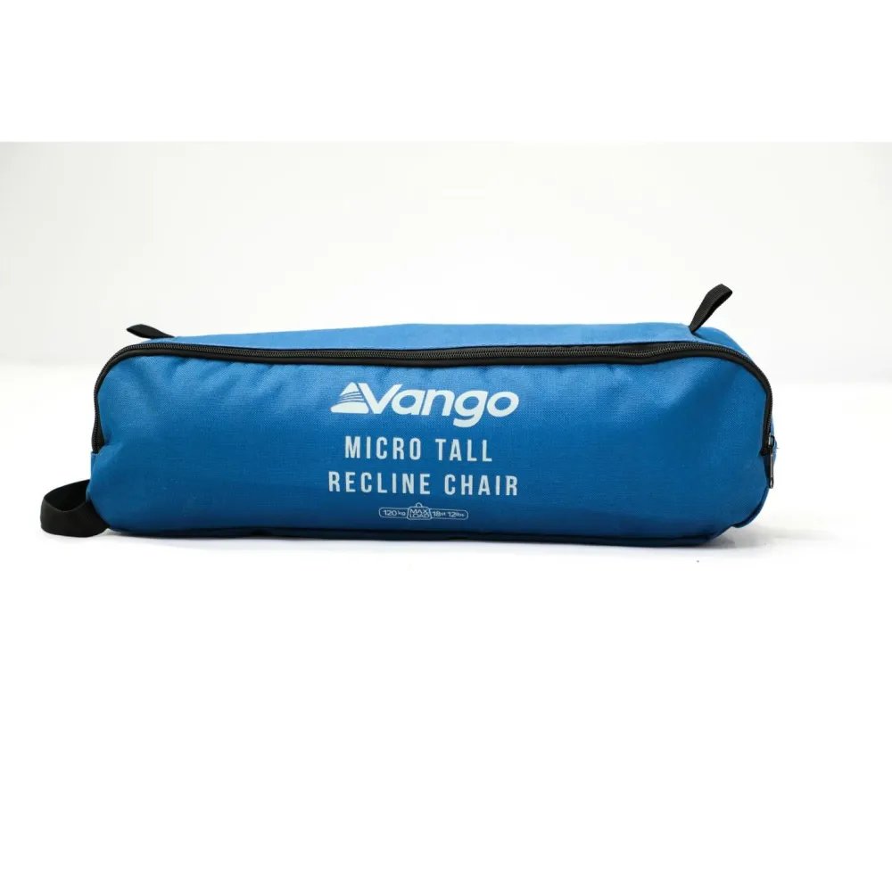 Vango - Micro Tall Recline Chair - Campingstuhl India Ink Online