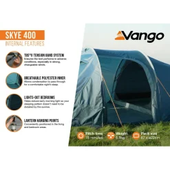 - Skye 400 - 4-Personen Zelt < Vango