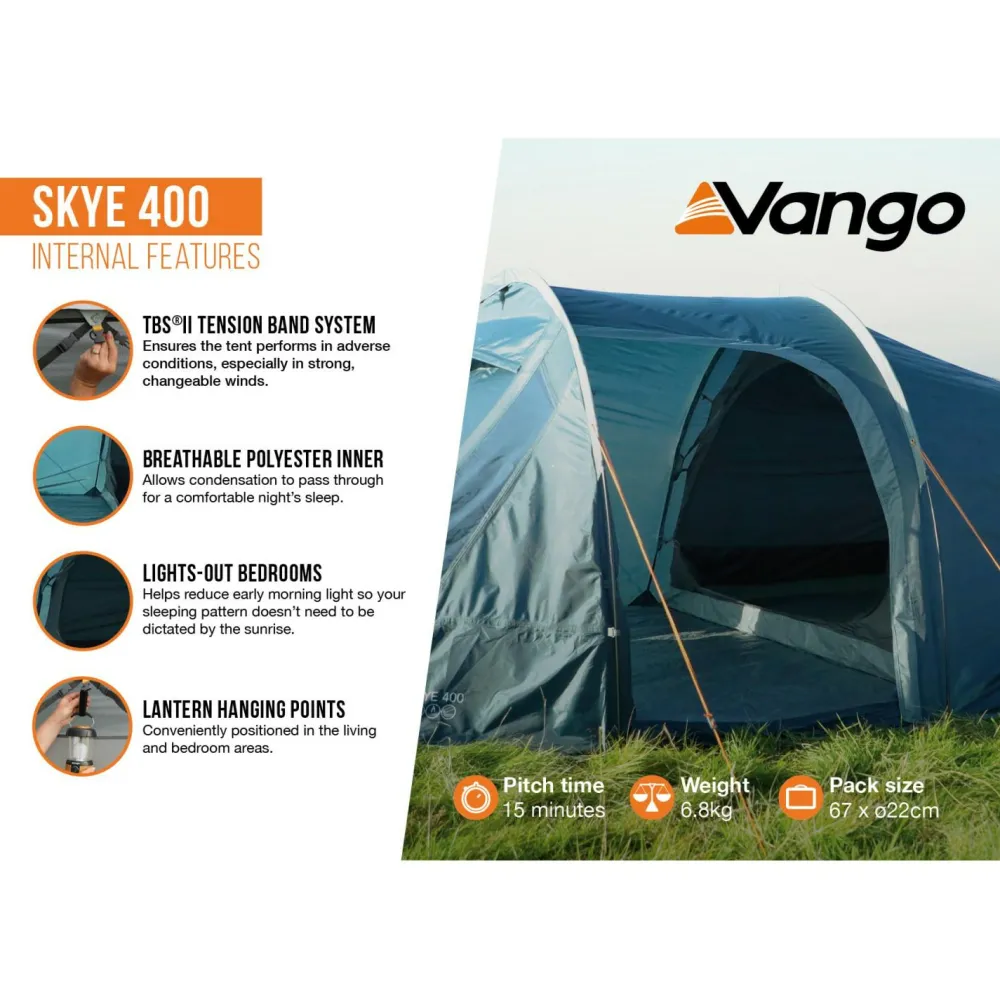 - Skye 400 - 4-Personen Zelt < Vango