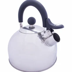 Vango - Stainless Steel kettle with folding handle - Teekocher Silver Discount