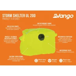 Vango - Storm Shelter UL 200 - Biwaksack Viper Green Sale