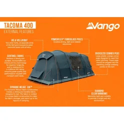- Tacoma 400 Package - 4-Personen Zelt < Vango Best