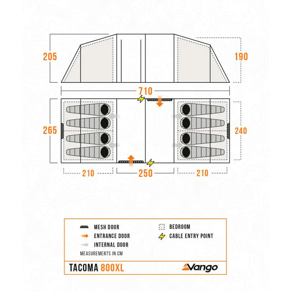 - Tacoma 800XL Package - Gruppenzelt < Vango Discount