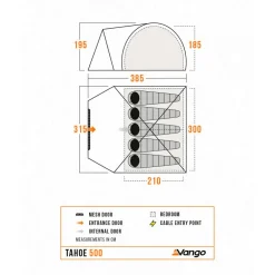 - Tahoe 500 - 5-6 Personen Zelt < Vango Outlet